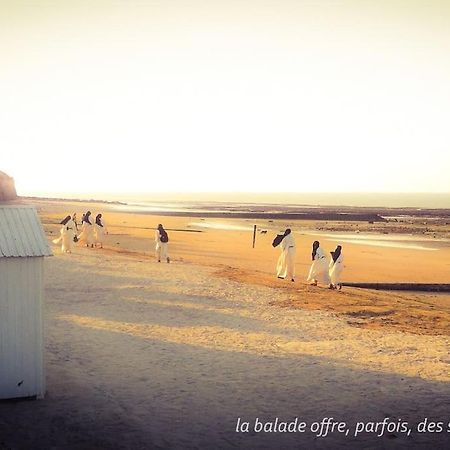 La Baleine Bleue Apartamento Saint-Aubin-Sur-Mer  Exterior foto